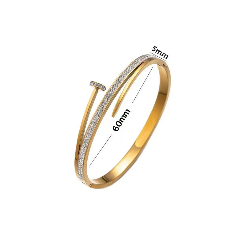 Hammered Halo Cuff, Gold