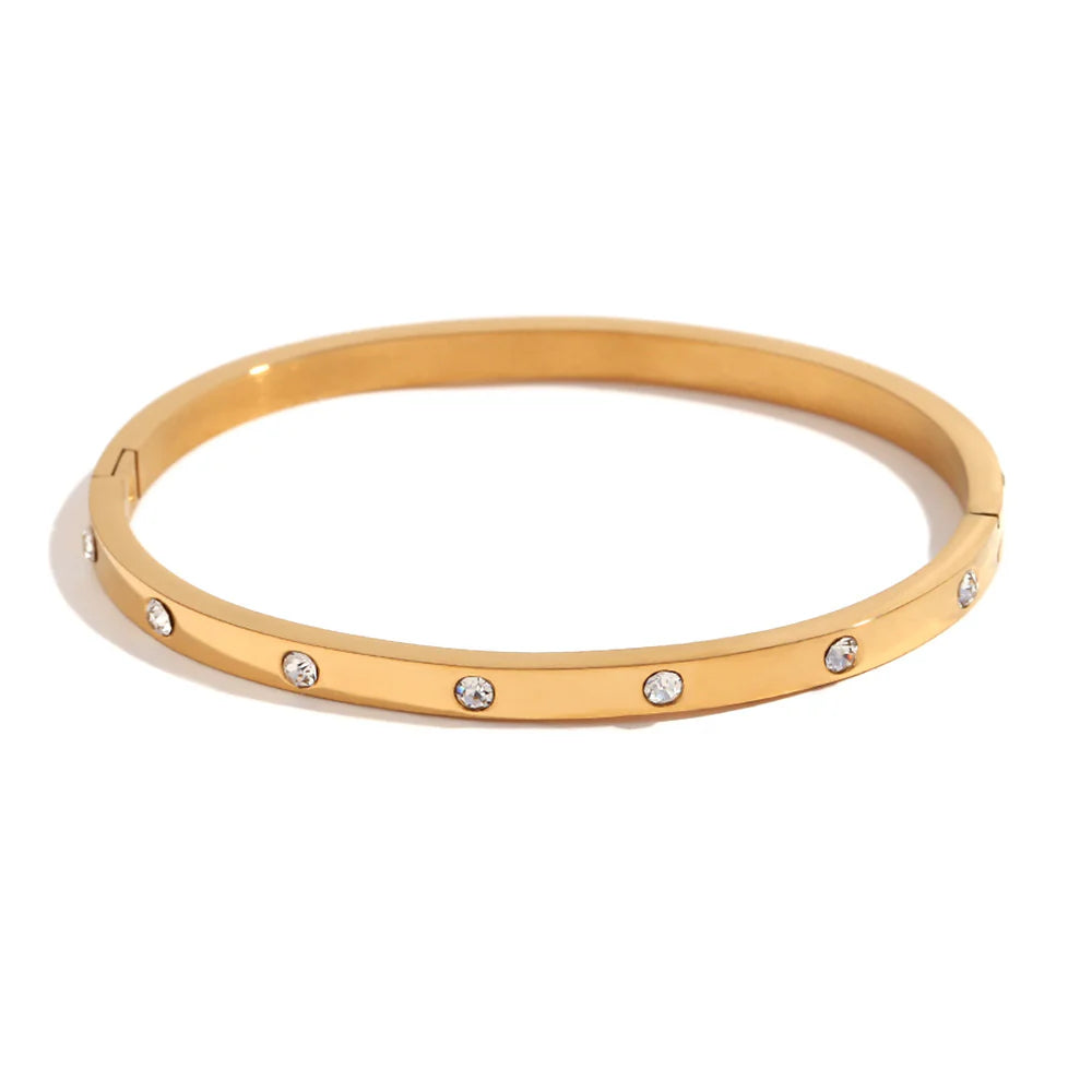 Radiant Dot Bangle